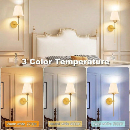 Battery Operated Wall Sconce LED