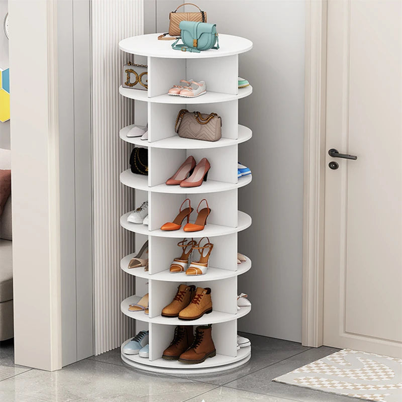 360 Degree Rotating Shoe Rack