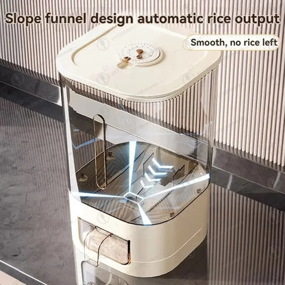 Automatic Rice Storage Box