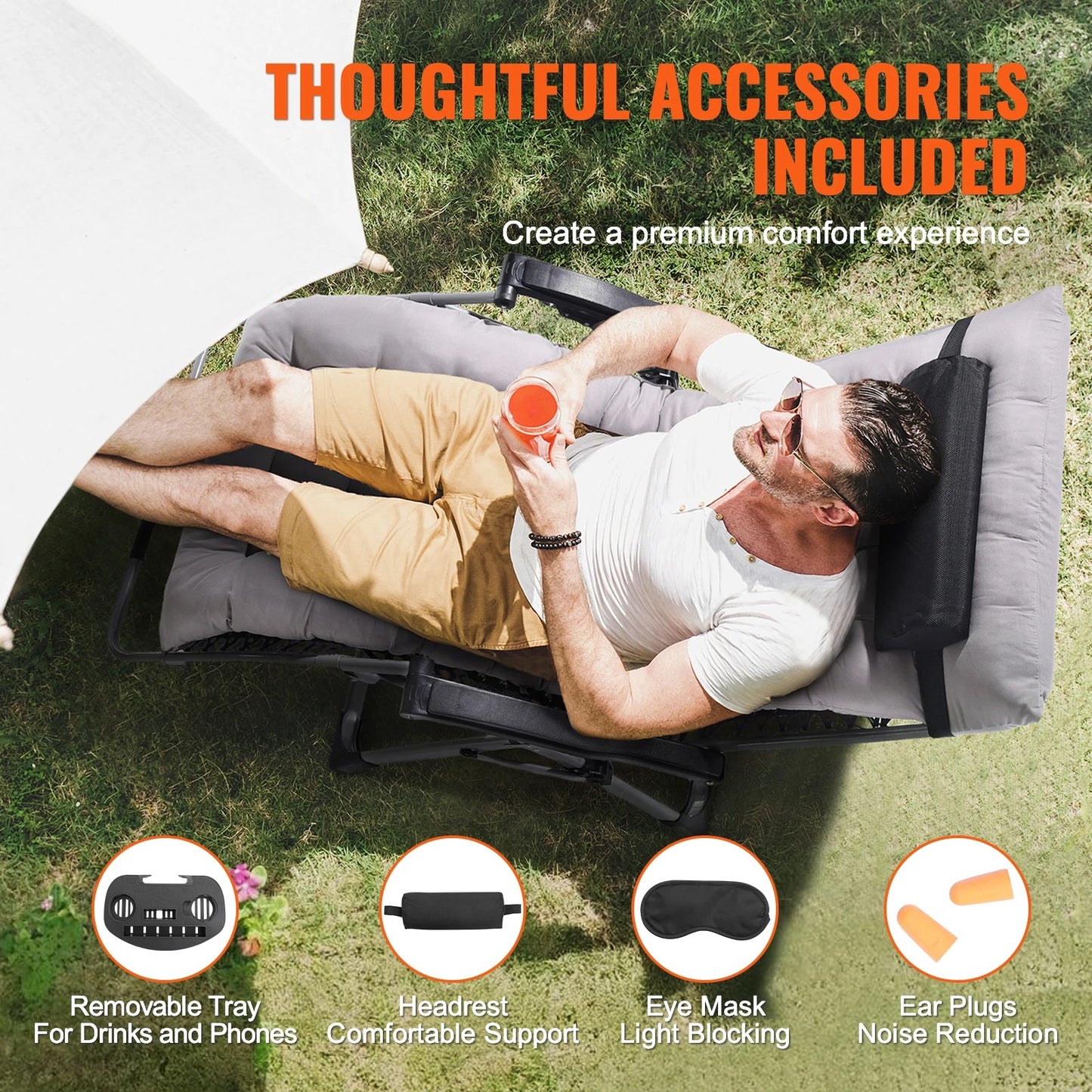 JHK Zero Gravity Recliner Chair