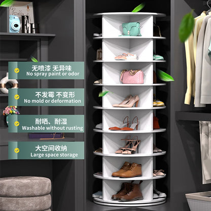 360 Degree Rotating Shoe Rack